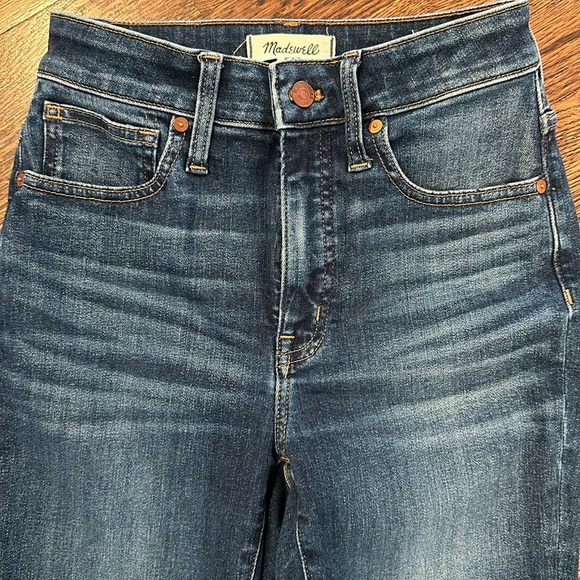 Madewell curvy high rise skinny jeans 25 - Picture 3 of 5